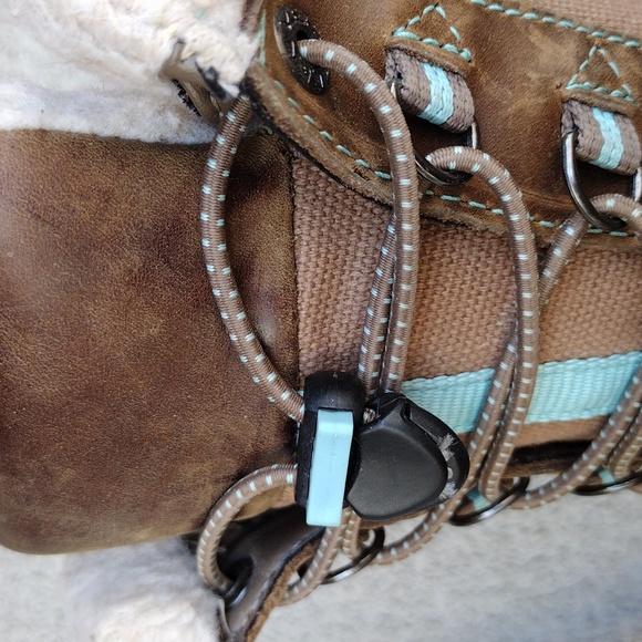 Keen Leather Boots Sheepskin Wool Lined, Mountain Backcountry Winter Snow - Picture 12 of 13